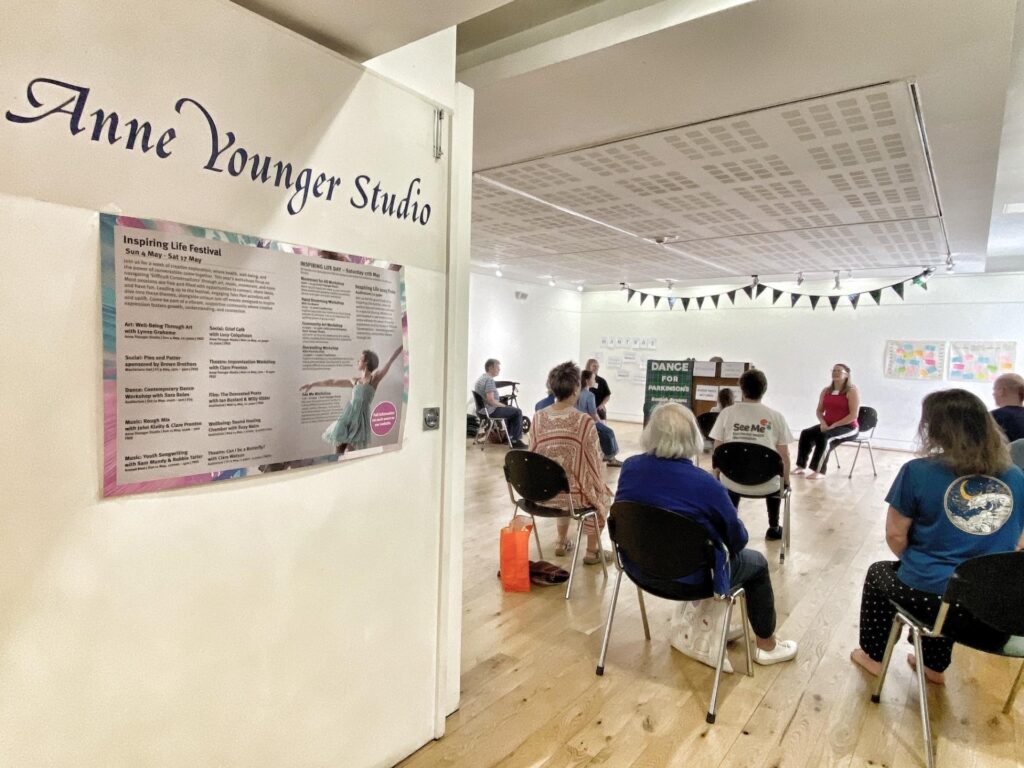 Dance for Parkinson's class at Anne Younger Studio