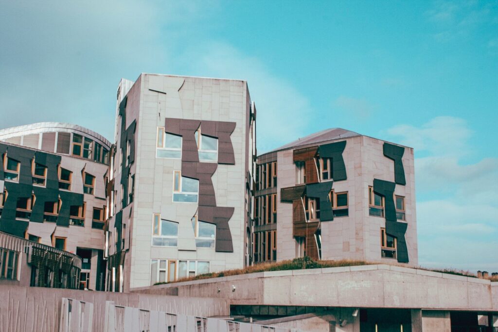 brown building